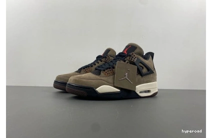 Hyperoad Brown x Scott Jordan Air Retro 4 Travis 1030
